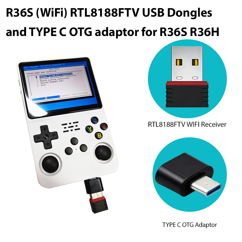 Retro Gaming In 2026 - دونجل USB من نوع 2026 R36S