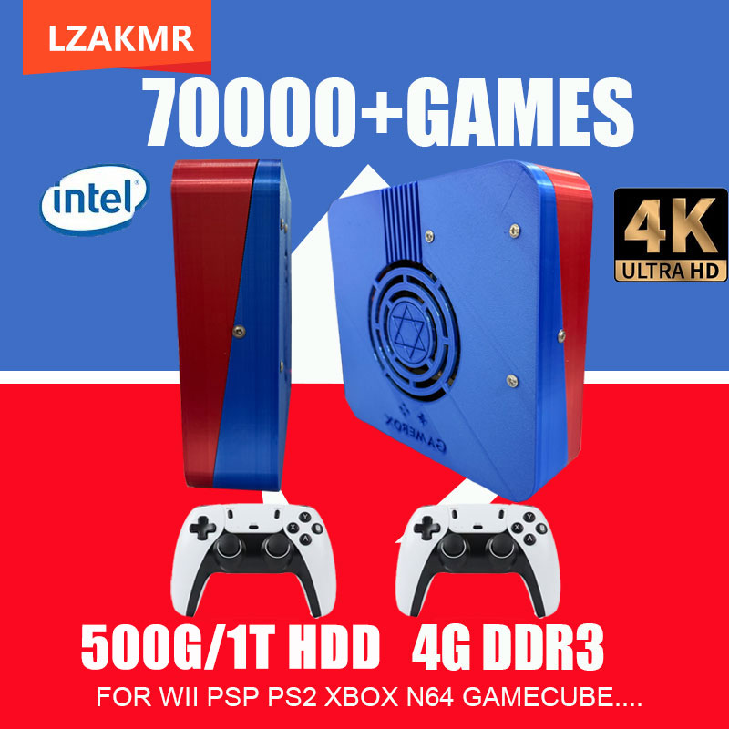 Retro Gaming Ps2 - جهاز ألعاب ريترو بنظام مزدوج GD10