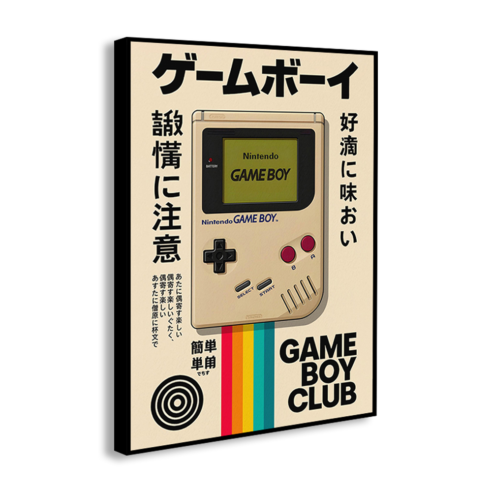 لوحة فنية جدارية قماشية بتصميم - مراجعة Retro Gaming Gadgets وسعره