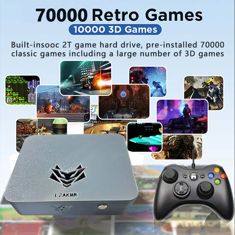 جهاز ألعاب AK1 Pro بنظام مزدوج - مراجعة Retro Gaming Ps2 وسعره