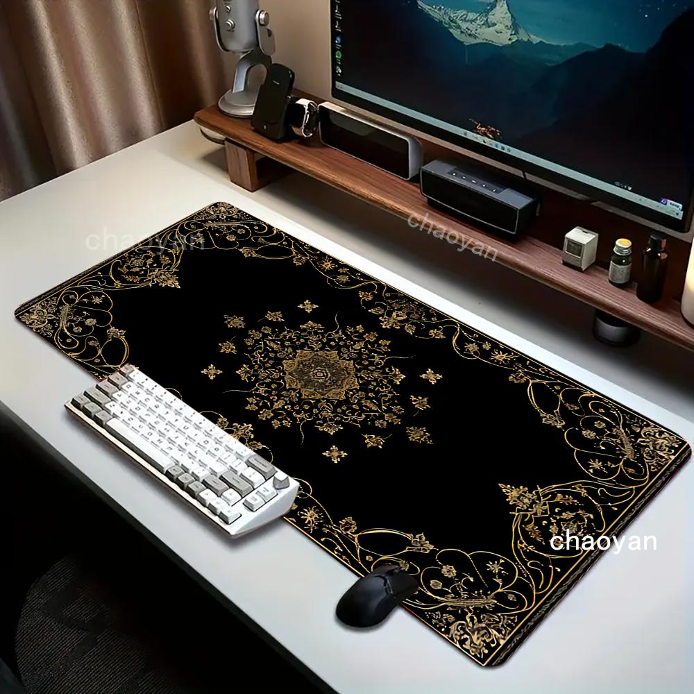 سجادة فأرة جديدة سوداء بنمط ال - مراجعة Retro Gaming Keyboard وسعره