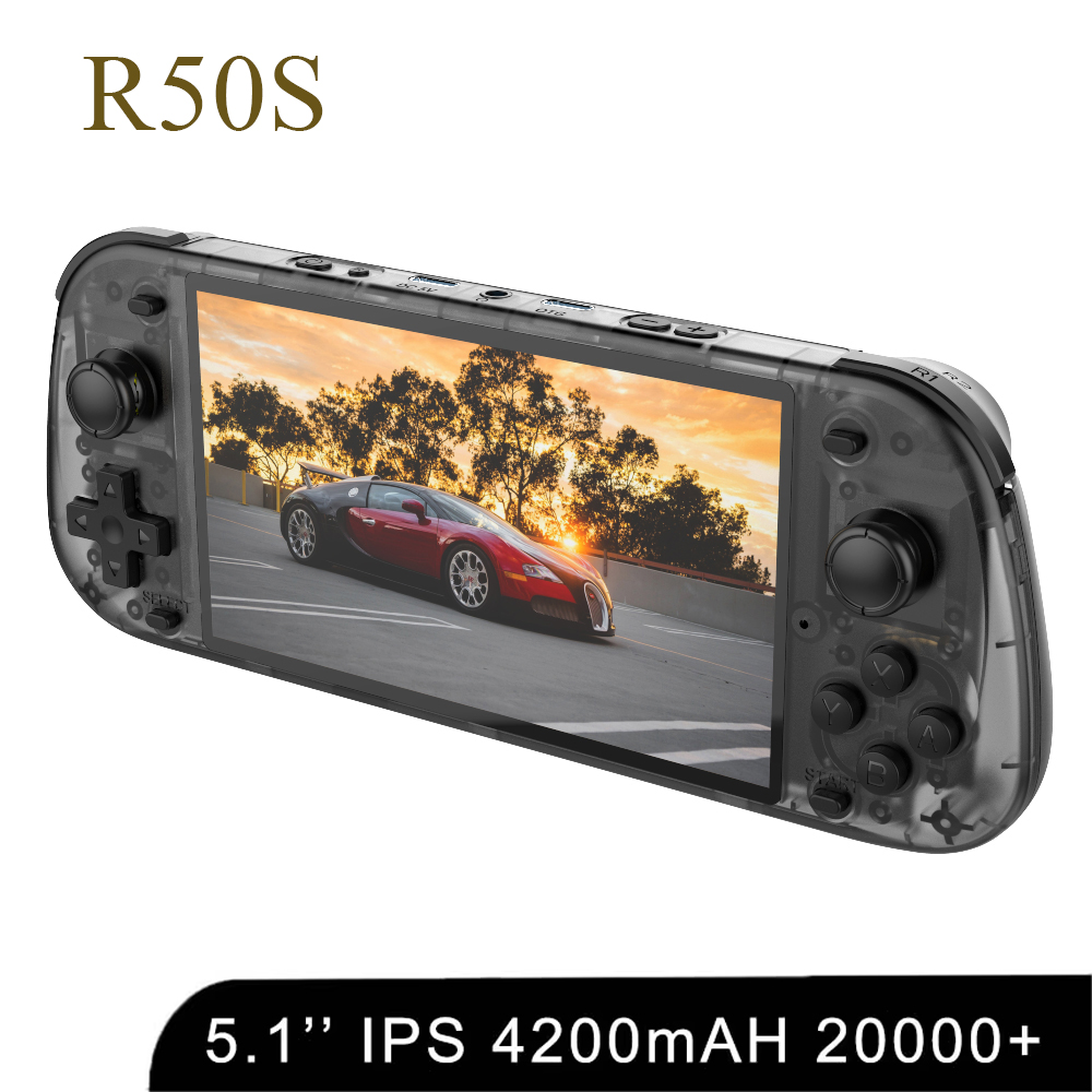 5.1 بوصة جديد R50S ريترو وحدة  - مراجعة Retro Gaming Device وسعره