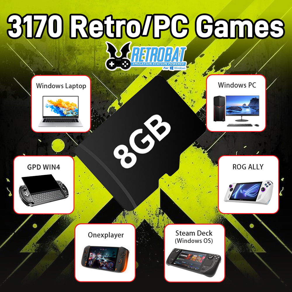 بطاقة ألعاب TF سعة 8 جيجابايت  - مراجعة Console Retro Gaming Portable وسعره