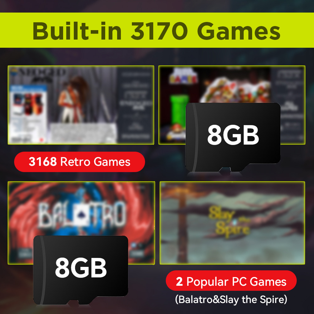 بطاقة ألعاب TF سعة 8 جيجابايت  - مراجعة Console Retro Gaming Portable وسعره